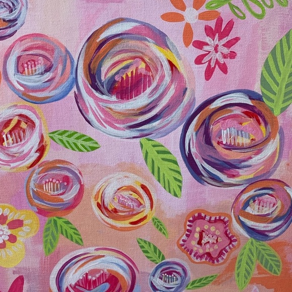 “Sunshine” Painting Original on Canvas - Picture 5 of 11